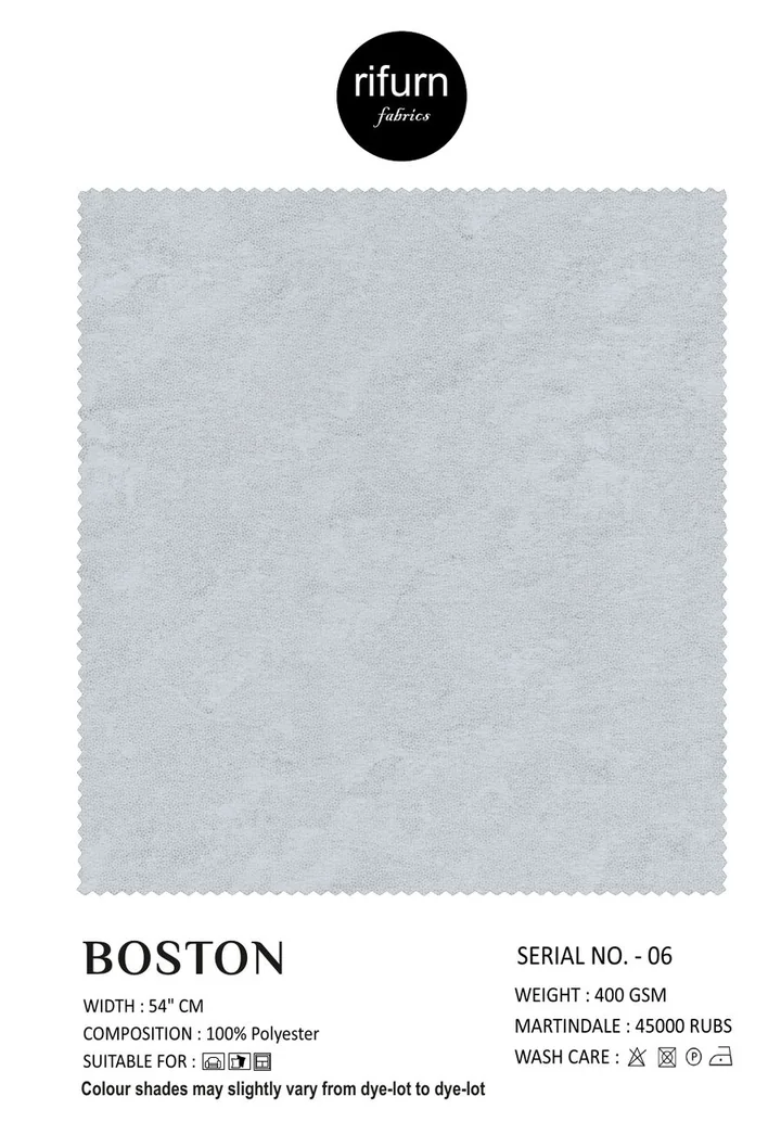 Rifurn Boston fabric card, shade SR 06
