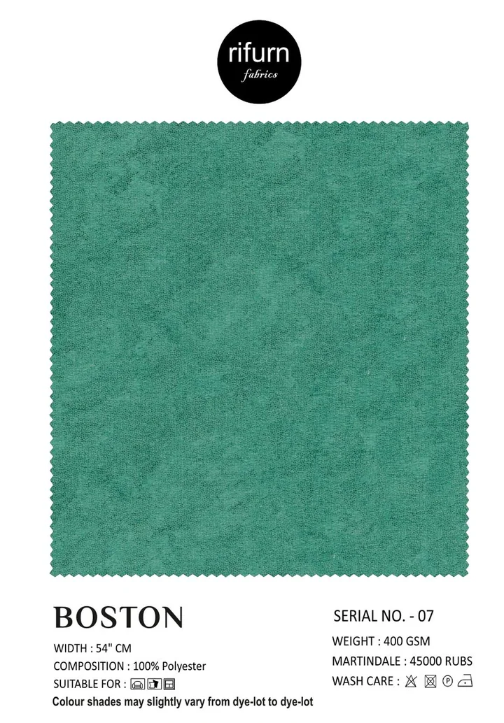 Rifurn Boston fabric card, shade SR 07