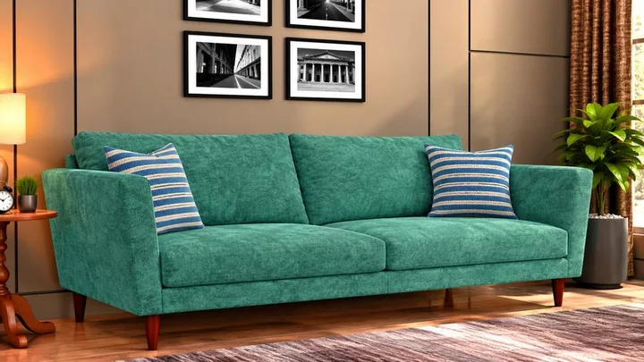 Boston SR 07 on a sofa