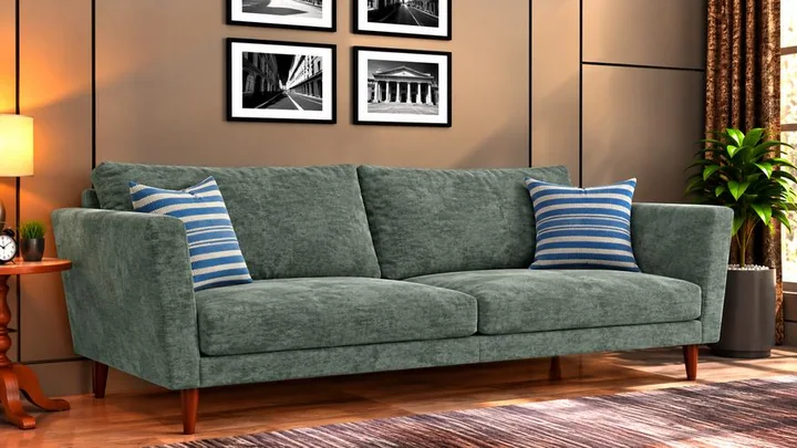 Boston SR 12 on a sofa
