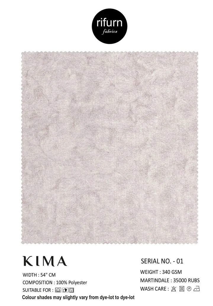Rifurn Kima fabric card, shade SR 01