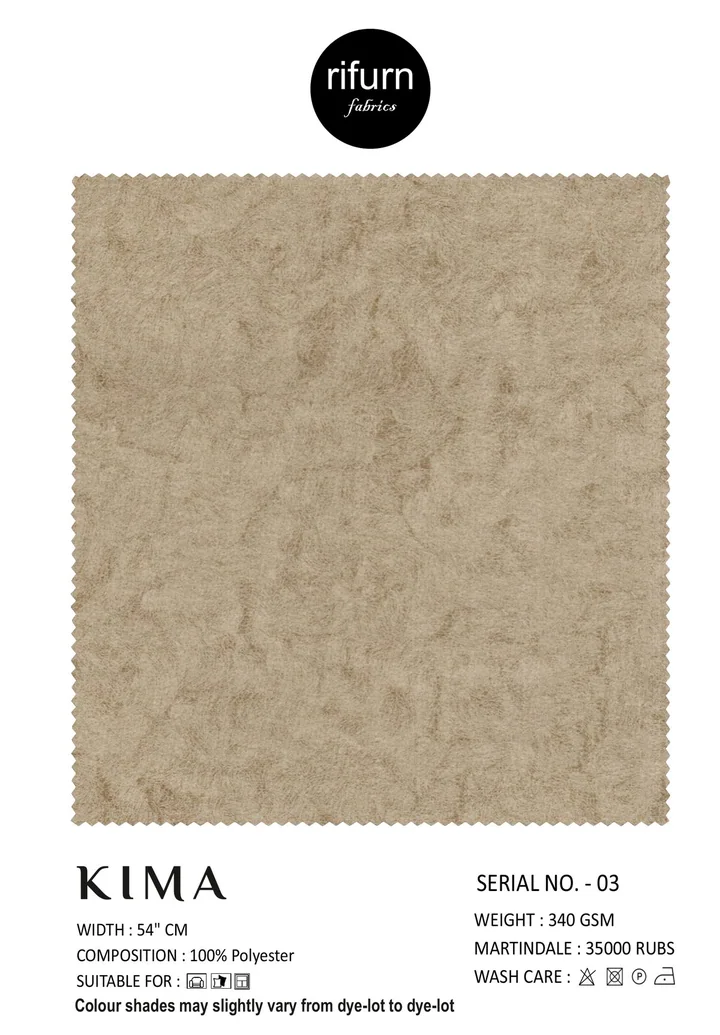 Rifurn Kima fabric card, shade SR 03