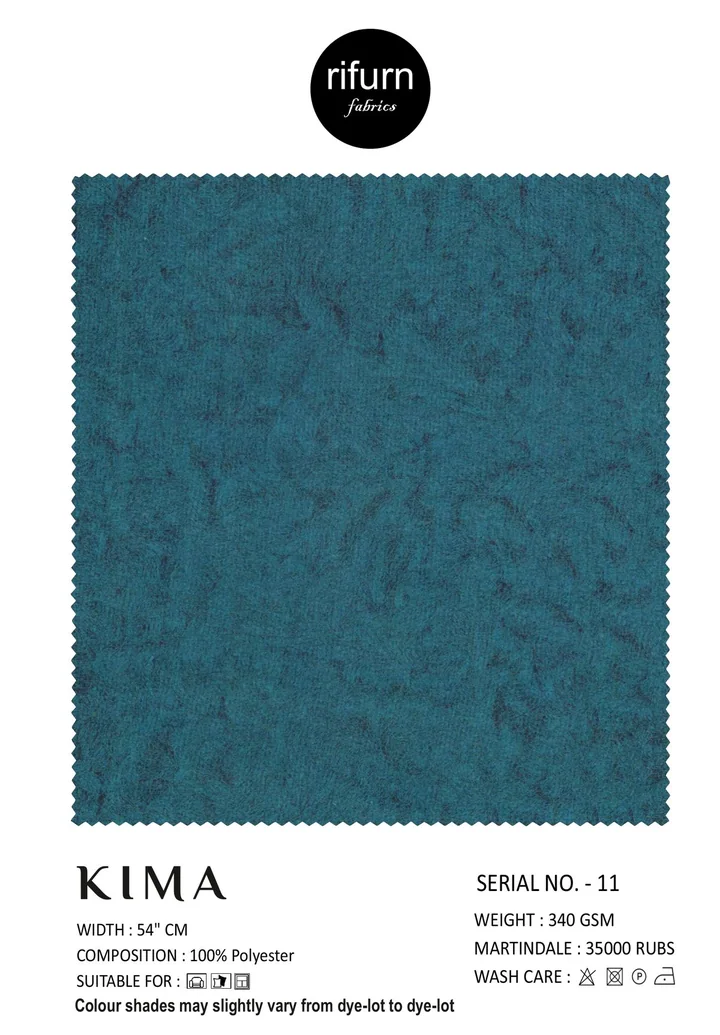 Rifurn Kima fabric card, shade SR 11