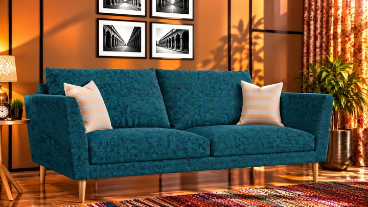 Kima SR 11 on a sofa