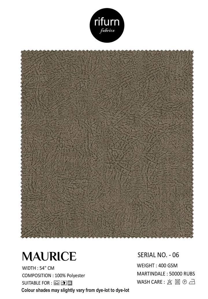 Rifurn Maurice fabric card, shade SR 06