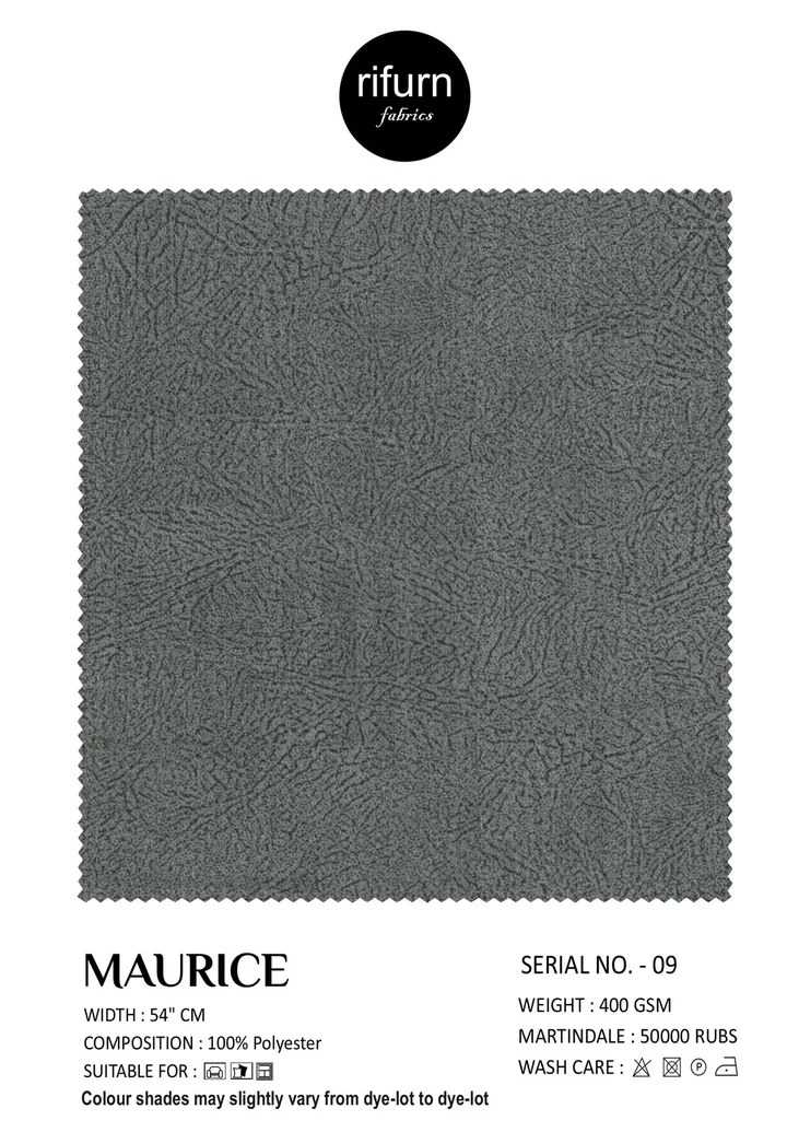 Rifurn Maurice fabric card, shade SR 09