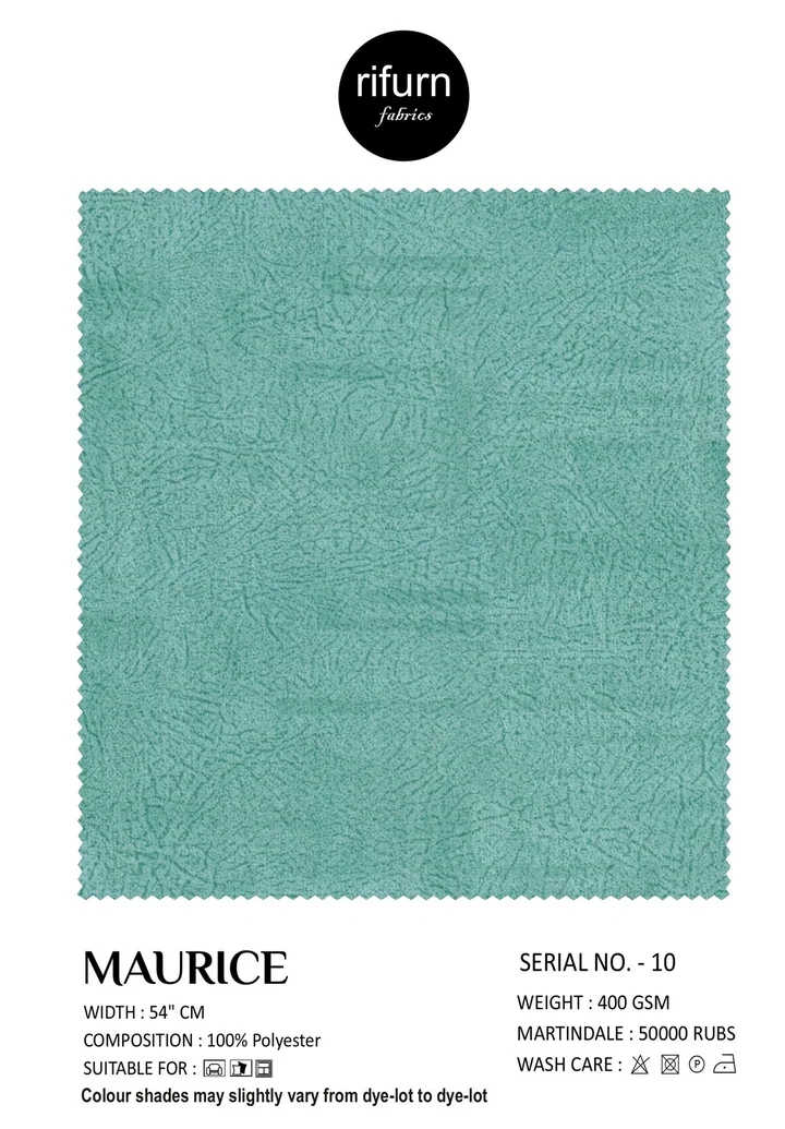Rifurn Maurice fabric card, shade SR 10