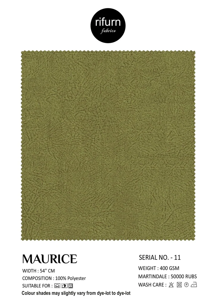 Rifurn Maurice fabric card, shade SR 11
