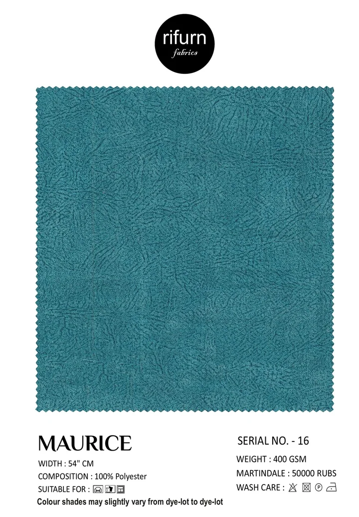 Rifurn Maurice fabric card, shade SR 16