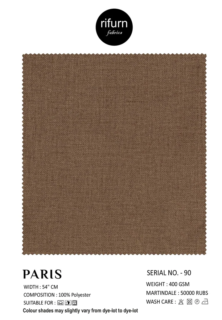 Rifurn Paris fabric card, shade SR 90