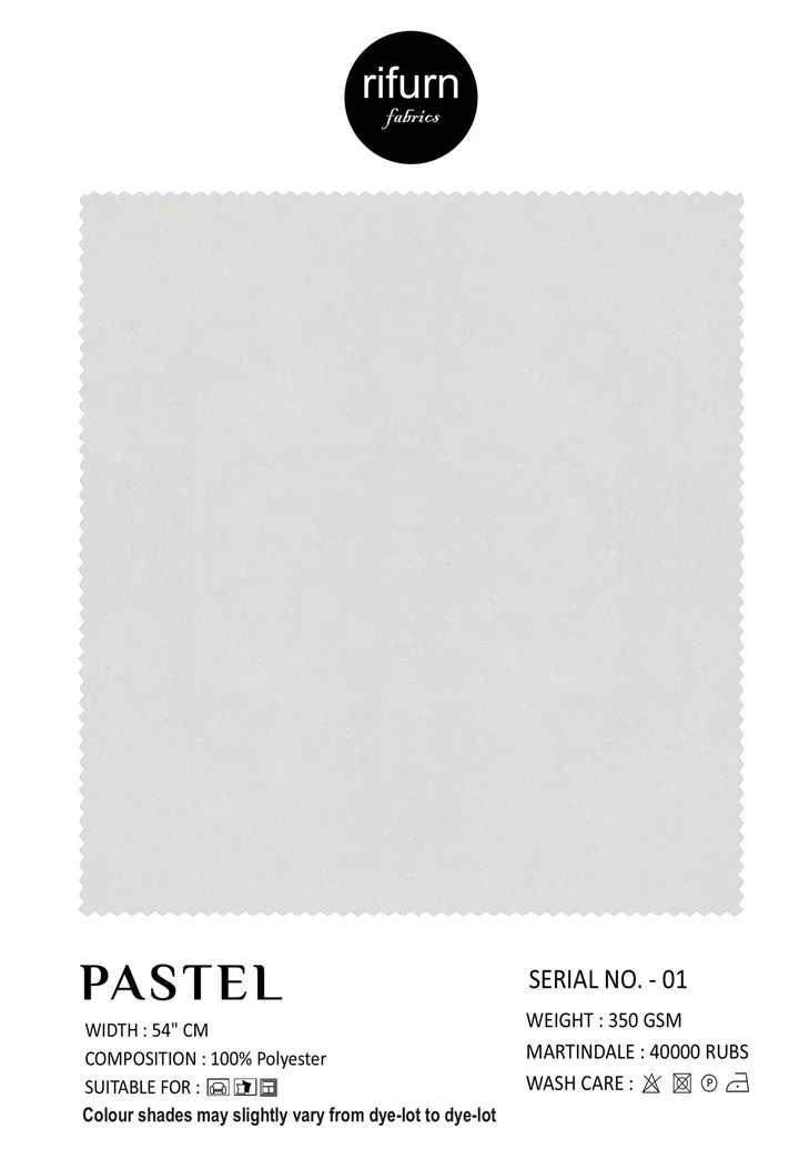 Rifurn Pastel fabric card, shade SR 01