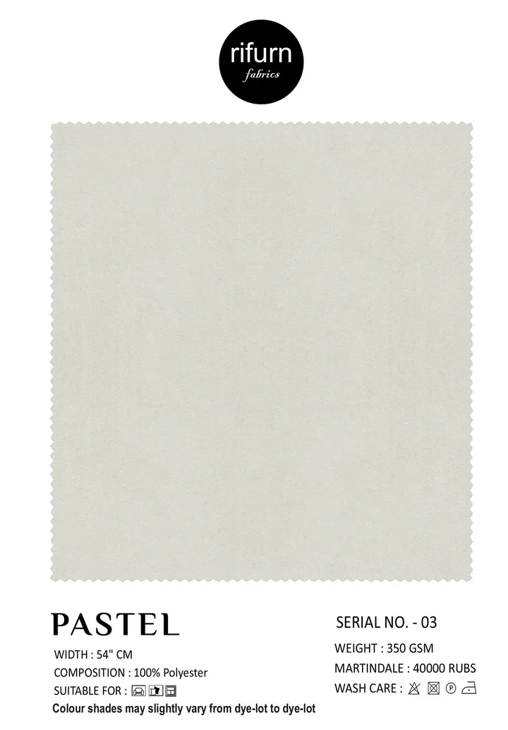 Rifurn Pastel fabric card, shade SR 03