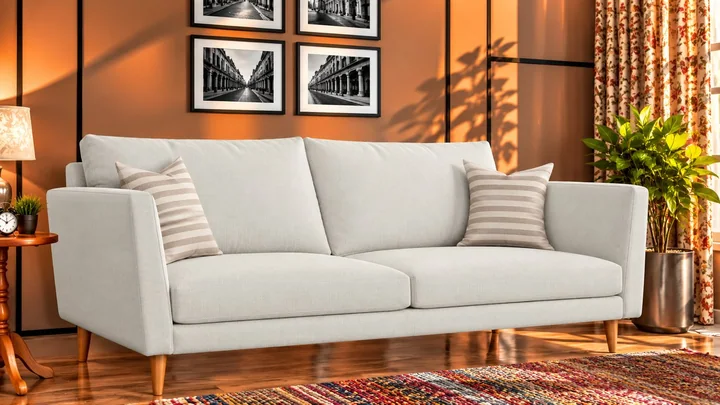 Pastel SR 03 on a sofa