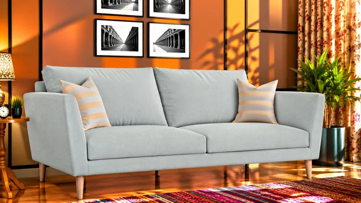 Pastel SR 08 on a sofa