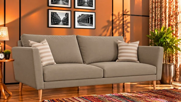 Pastel SR 19 on a sofa