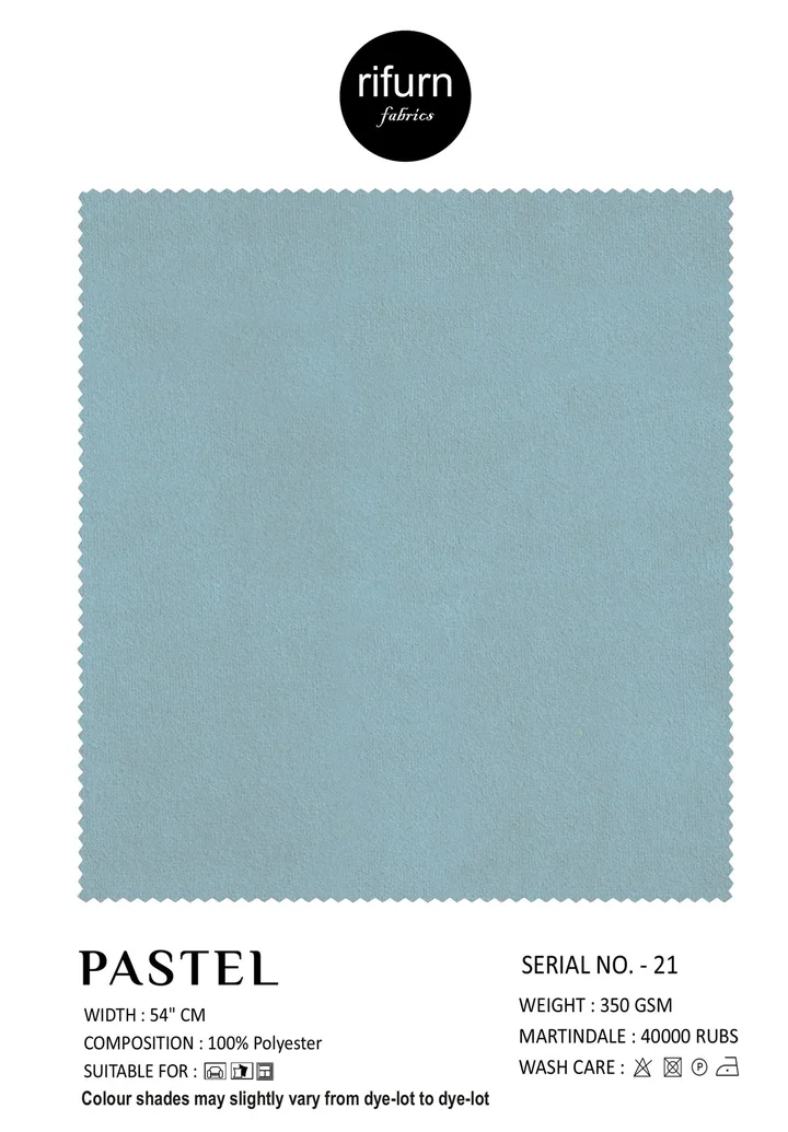Rifurn Pastel fabric card, shade SR 21