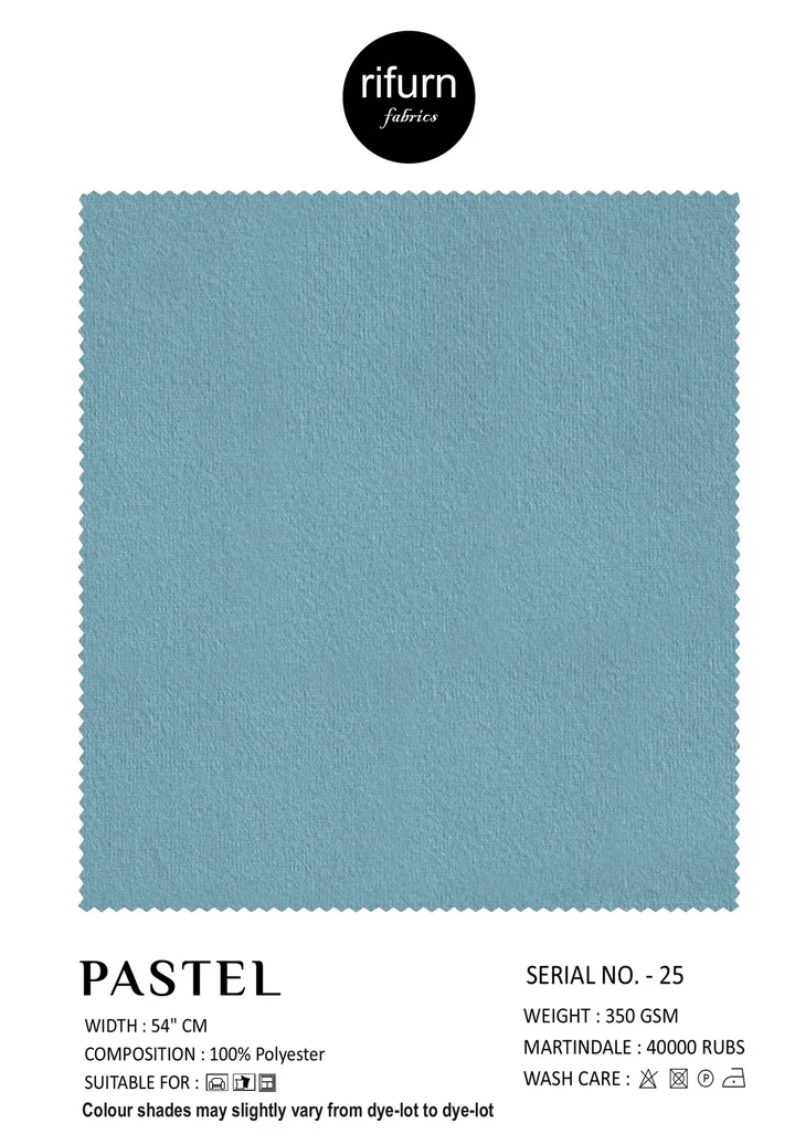 Rifurn Pastel fabric card, shade SR 25