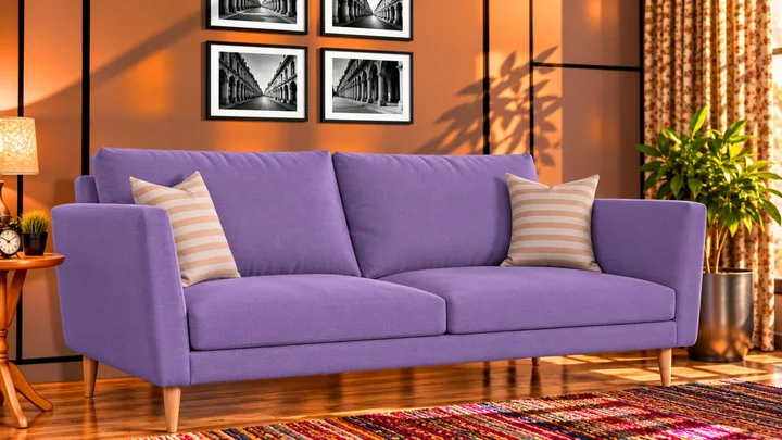 Pastel SR 28 on a sofa
