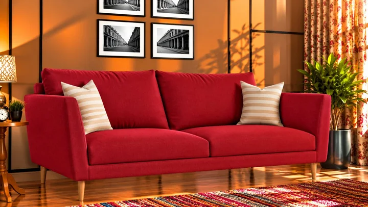 Pastel SR 33 on a sofa