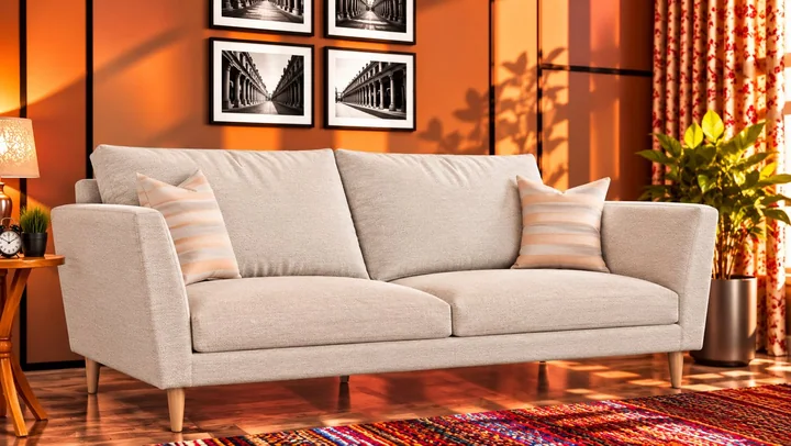Stellar SR 02 on a sofa