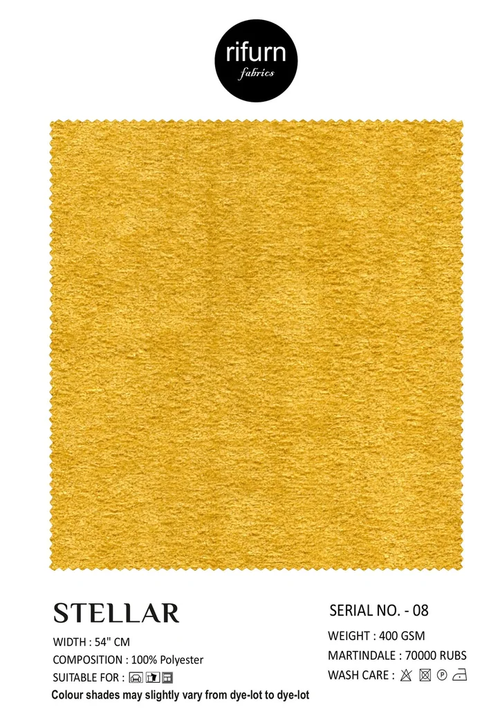 Rifurn Stellar fabric card, shade SR 08