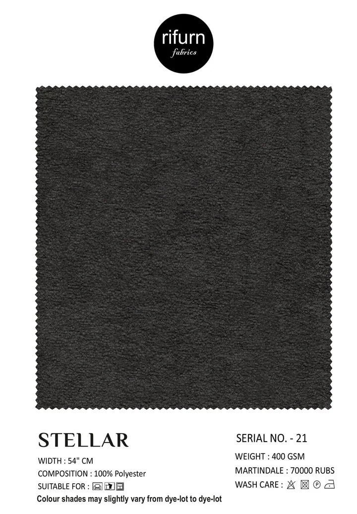 Rifurn Stellar fabric card, shade SR 21